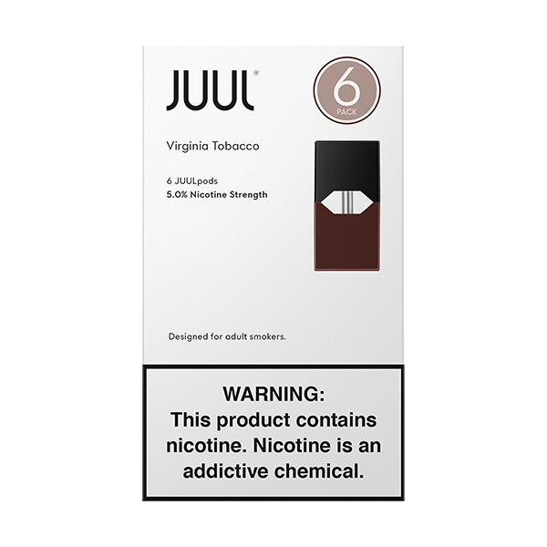 juul pods 5nic 6ct virginia tobacco