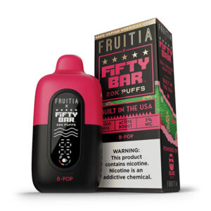 fifty bar x frutia 20k disposable b pop