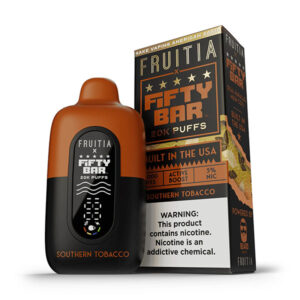fifty bar x frutia 20k disposable southern tobacco