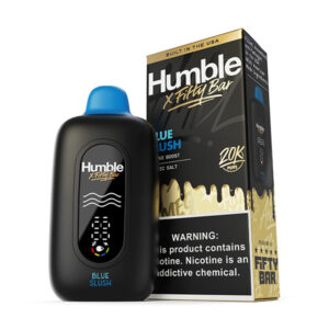 fifty bar x humble 20k disposable blue slush
