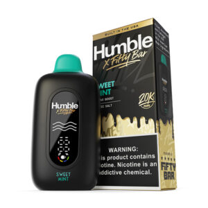 fifty bar x humble 20k disposable sweet mint