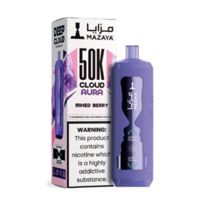 mazaya cloud aura 50k diposbale mixed berry