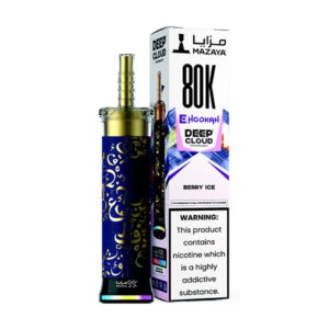 mazaya deep cloud 80k diposbale berry ice