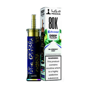 mazaya deep cloud 80k diposbale blueberrry mint