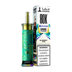 mazaya deep cloud 80k diposbale blueberry gum