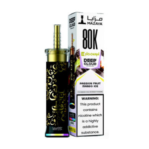 mazaya deep cloud 80k diposbale passion fruit mango ice