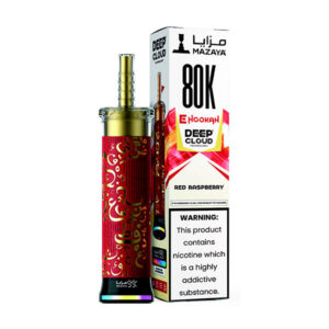 mazaya deep cloud 80k diposbale red raspberry
