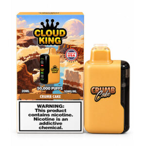 cloud king 50k disposable crumb cake