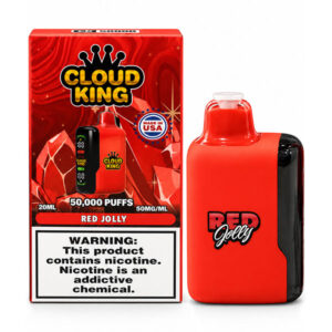 cloud king 50k disposable red jolly